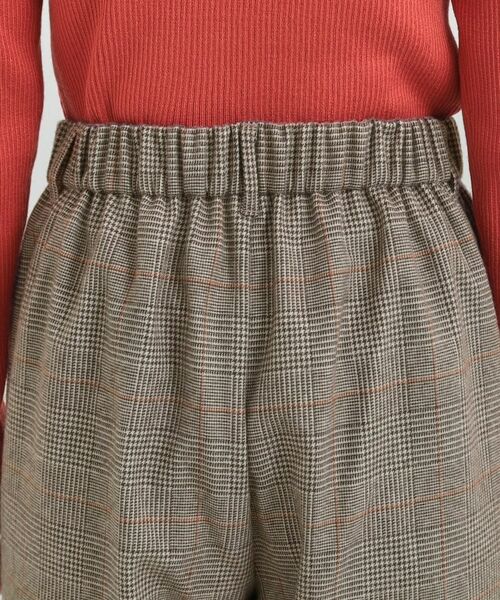 SHOO・LA・RUE / シューラルー パンツ | 【あったか】チェックカーブパンツ | 詳細13