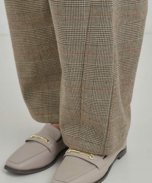 SHOO・LA・RUE / シューラルー パンツ | 【あったか】チェックカーブパンツ | 詳細15