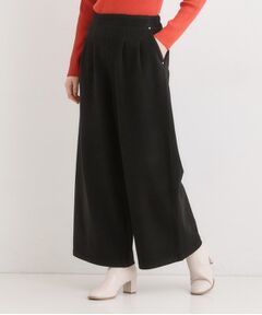 SHOO・LA・RUE / シューラルー ショート・ハーフ・半端丈パンツ | 【着丈選べる】あったかもちもちワイドパンツ