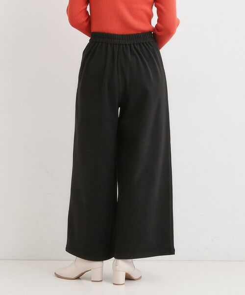 SHOO・LA・RUE / シューラルー ショート・ハーフ・半端丈パンツ | 【着丈選べる】あったかもちもちワイドパンツ | 詳細16