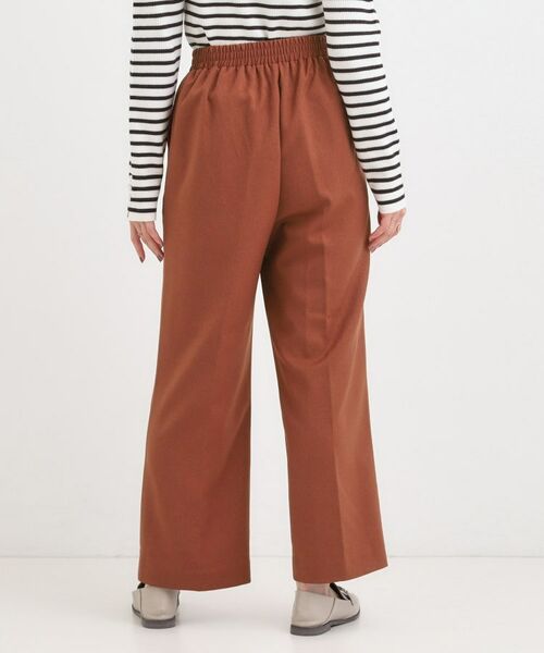 SHOO・LA・RUE / シューラルー パンツ | 【洗濯機可/S-LL】上品シルエットで美しい イージーワイドパンツ | 詳細14