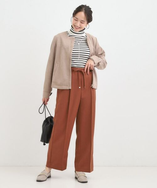 SHOO・LA・RUE / シューラルー パンツ | 【洗濯機可/S-LL】上品シルエットで美しい イージーワイドパンツ | 詳細15