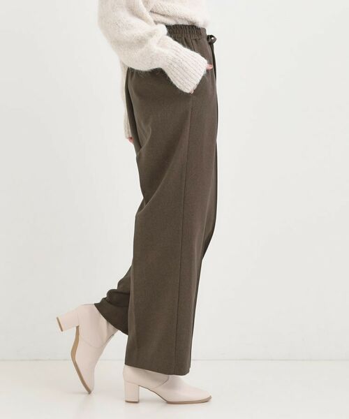SHOO・LA・RUE / シューラルー パンツ | 【洗濯機可/S-LL】上品シルエットで美しい イージーワイドパンツ | 詳細2