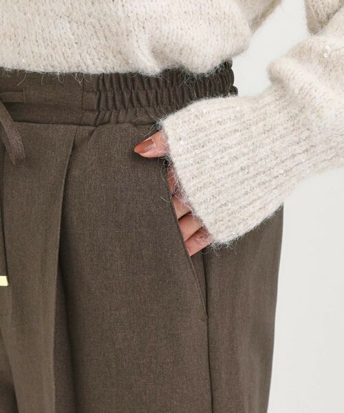 SHOO・LA・RUE / シューラルー パンツ | 【洗濯機可/S-LL】上品シルエットで美しい イージーワイドパンツ | 詳細21