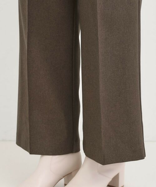 SHOO・LA・RUE / シューラルー パンツ | 【洗濯機可/S-LL】上品シルエットで美しい イージーワイドパンツ | 詳細23