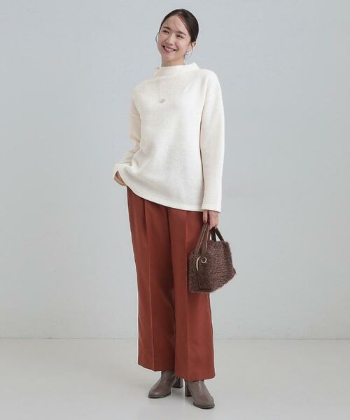 SHOO・LA・RUE / シューラルー パンツ | 【洗濯機可/S-LL】上品シルエットで美しい イージーワイドパンツ | 詳細25