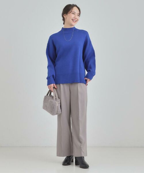 SHOO・LA・RUE / シューラルー パンツ | 【洗濯機可/S-LL】上品シルエットで美しい イージーワイドパンツ | 詳細27