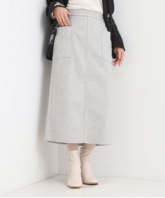 SHOO・LA・RUE / シューラルー ロング・マキシ丈スカート | 【S-LL】あったかすっきり 圧縮ニットナロースカート