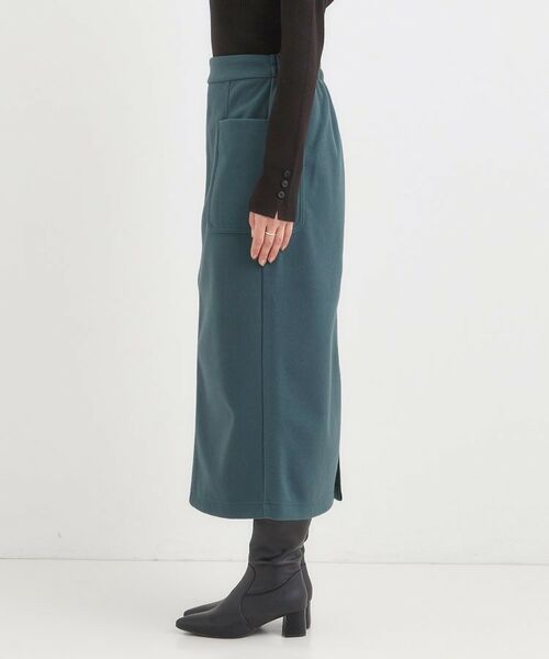 SHOO・LA・RUE / シューラルー ロング・マキシ丈スカート | 【S-LL】あったかすっきり 圧縮ニットナロースカート | 詳細18