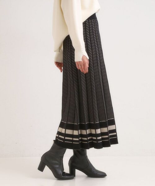 SHOO・LA・RUE / シューラルー ロング・マキシ丈スカート | 【高レビュー/セットアップ可/S-LL】女性らしさ際立つ 洗えるもちもちニットスカート | 詳細10