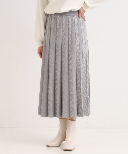 SHOO・LA・RUE / シューラルー ロング・マキシ丈スカート | 【高レビュー/セットアップ可/S-LL】女性らしさ際立つ 洗えるもちもちニットスカート | 詳細13