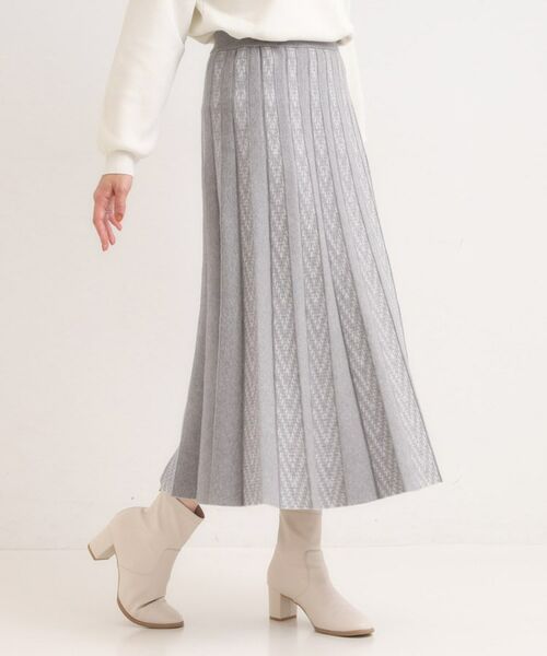 SHOO・LA・RUE / シューラルー ロング・マキシ丈スカート | 【高レビュー/セットアップ可/S-LL】女性らしさ際立つ 洗えるもちもちニットスカート | 詳細14