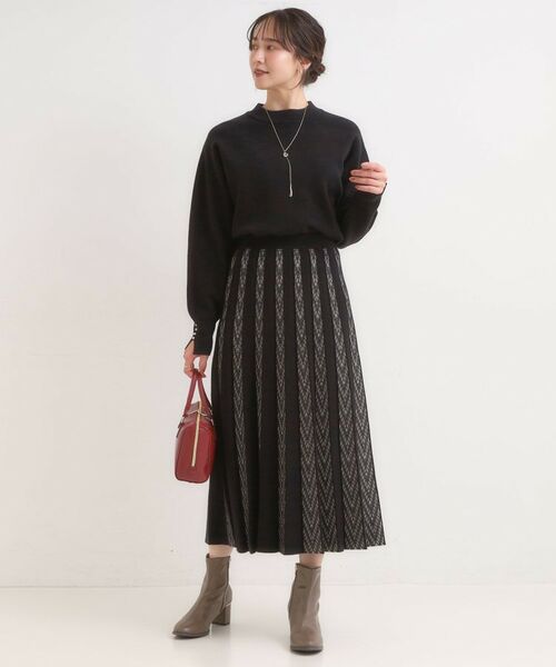 SHOO・LA・RUE / シューラルー ロング・マキシ丈スカート | 【高レビュー/セットアップ可/S-LL】女性らしさ際立つ 洗えるもちもちニットスカート | 詳細19