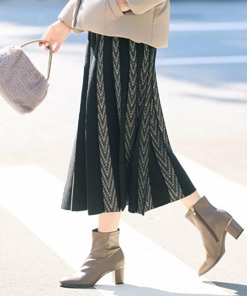 SHOO・LA・RUE / シューラルー ロング・マキシ丈スカート | 【高レビュー/セットアップ可/S-LL】女性らしさ際立つ 洗えるもちもちニットスカート | 詳細30
