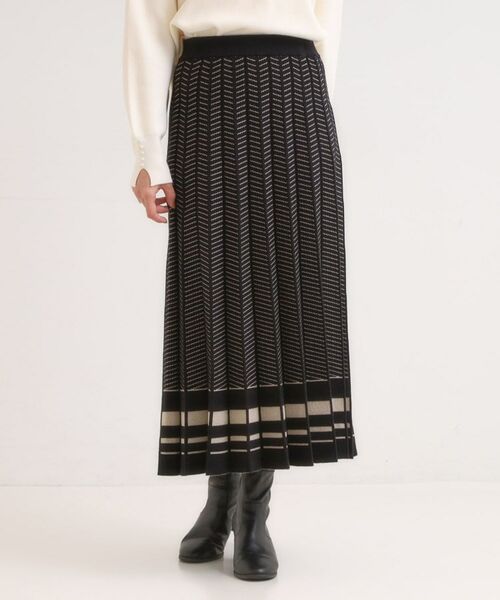 SHOO・LA・RUE / シューラルー ロング・マキシ丈スカート | 【高レビュー/セットアップ可/S-LL】女性らしさ際立つ 洗えるもちもちニットスカート | 詳細9