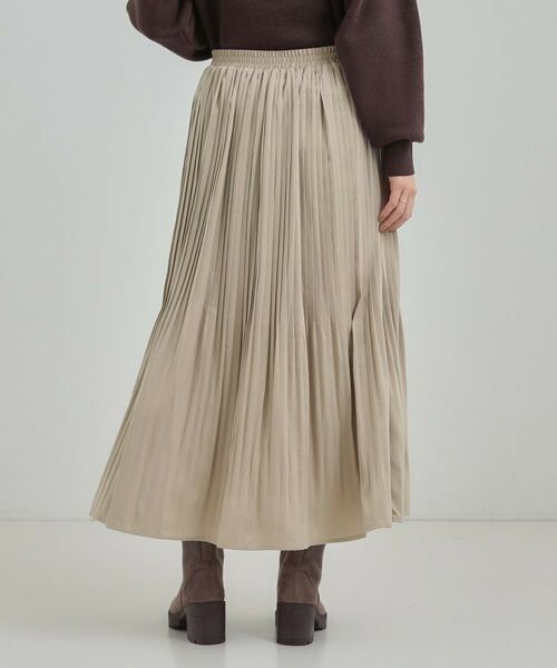 SHOO・LA・RUE / シューラルー ロング・マキシ丈スカート | 【着丈選べる/あったか】秘密のある プリーツスカート | 詳細16