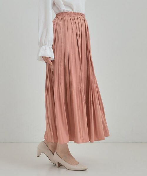 SHOO・LA・RUE / シューラルー ロング・マキシ丈スカート | 【着丈選べる/あったか】秘密のある プリーツスカート | 詳細23