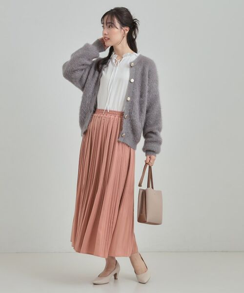 SHOO・LA・RUE / シューラルー ロング・マキシ丈スカート | 【着丈選べる/あったか】秘密のある プリーツスカート | 詳細24