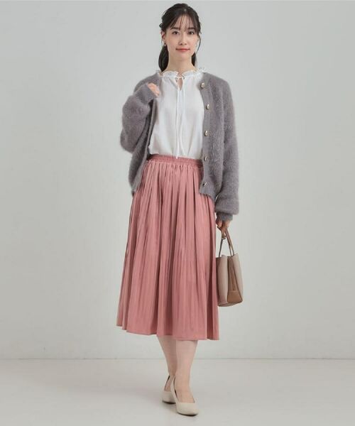 SHOO・LA・RUE / シューラルー ロング・マキシ丈スカート | 【着丈選べる/あったか】秘密のある プリーツスカート | 詳細27