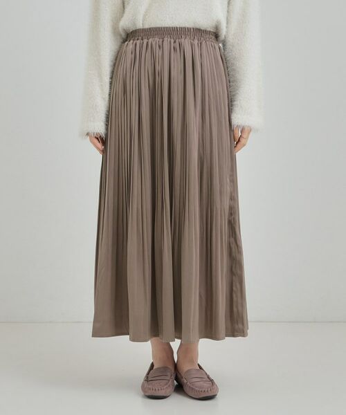 SHOO・LA・RUE / シューラルー ロング・マキシ丈スカート | 【着丈選べる/あったか】秘密のある プリーツスカート | 詳細29