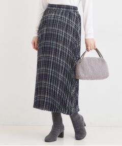 SHOO・LA・RUE / シューラルー ロング・マキシ丈スカート | チェックプリーツスカート