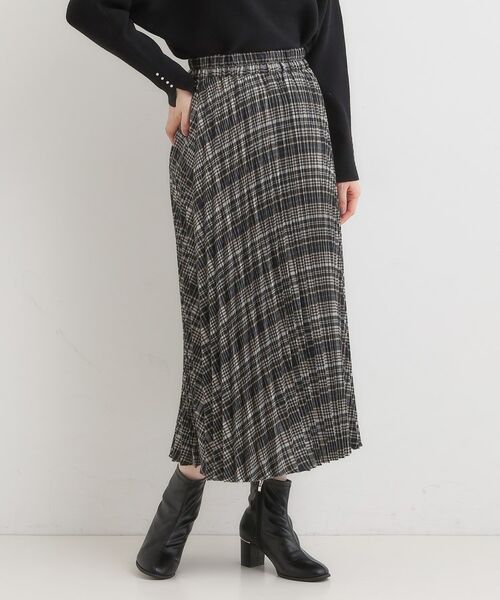 SHOO・LA・RUE / シューラルー ロング・マキシ丈スカート | チェックプリーツスカート | 詳細1