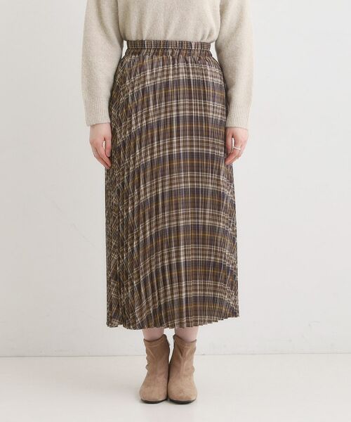 SHOO・LA・RUE / シューラルー ロング・マキシ丈スカート | チェックプリーツスカート | 詳細13