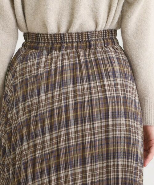 SHOO・LA・RUE / シューラルー ロング・マキシ丈スカート | チェックプリーツスカート | 詳細17