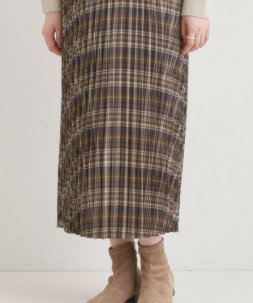 SHOO・LA・RUE / シューラルー ロング・マキシ丈スカート | チェックプリーツスカート | 詳細18
