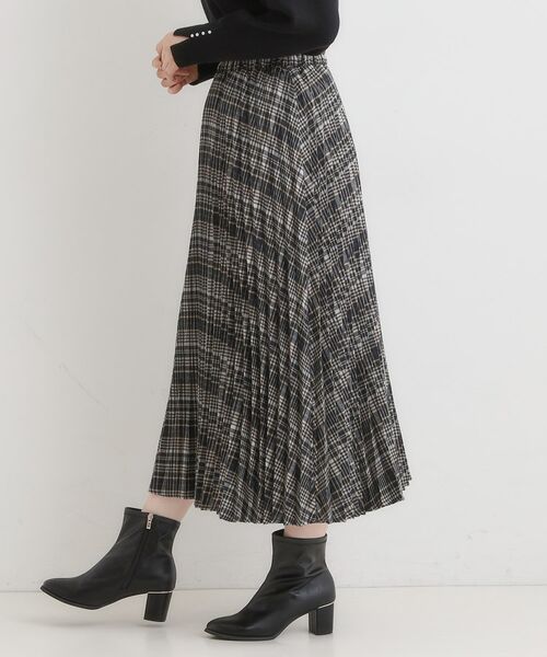 SHOO・LA・RUE / シューラルー ロング・マキシ丈スカート | チェックプリーツスカート | 詳細2
