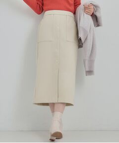 SHOO・LA・RUE / シューラルー スカート | 【S-LL/あったか】すらりときれい見え ベイカー風ナロースカート