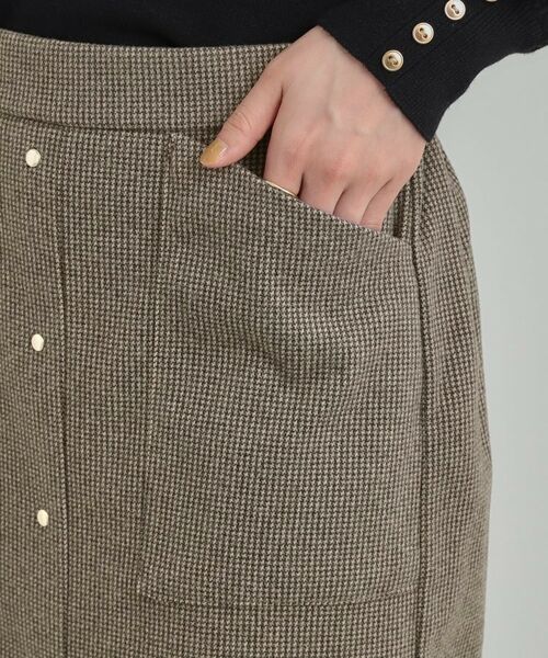 SHOO・LA・RUE / シューラルー スカート | 【S-LL/あったか】すらりときれい見え ベイカー風ナロースカート | 詳細18