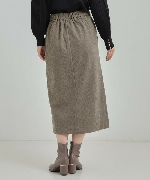 SHOO・LA・RUE / シューラルー スカート | 【S-LL/あったか】すらりときれい見え ベイカー風ナロースカート | 詳細2
