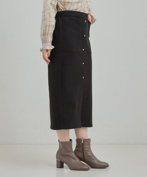 SHOO・LA・RUE / シューラルー スカート | 【S-LL/あったか】すらりときれい見え ベイカー風ナロースカート | 詳細6