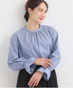 SHOO・LA・RUE / シューラルー シャツ・ブラウス | マルチストライプブラウス