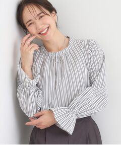 SHOO・LA・RUE / シューラルー シャツ・ブラウス | マルチストライプブラウス