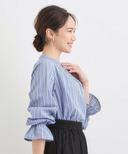 SHOO・LA・RUE / シューラルー シャツ・ブラウス | マルチストライプブラウス | 詳細10