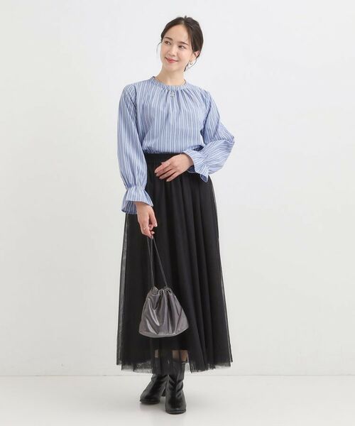 SHOO・LA・RUE / シューラルー シャツ・ブラウス | マルチストライプブラウス | 詳細11