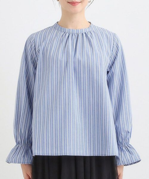 SHOO・LA・RUE / シューラルー シャツ・ブラウス | マルチストライプブラウス | 詳細13