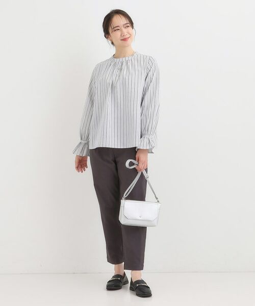 SHOO・LA・RUE / シューラルー シャツ・ブラウス | マルチストライプブラウス | 詳細3