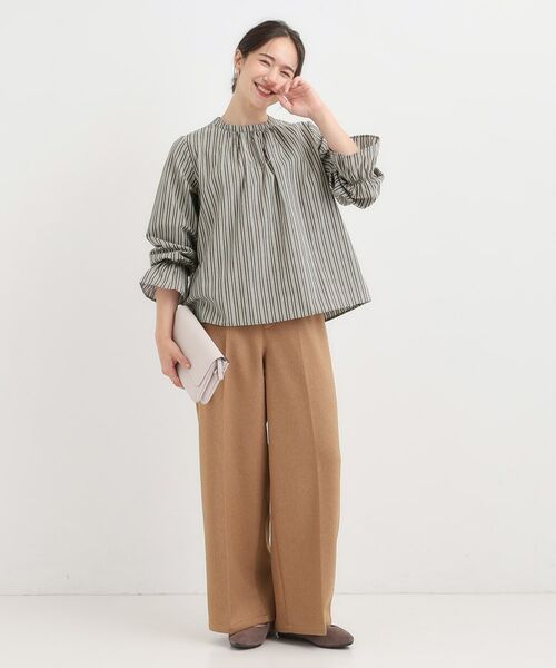 SHOO・LA・RUE / シューラルー シャツ・ブラウス | マルチストライプブラウス | 詳細7