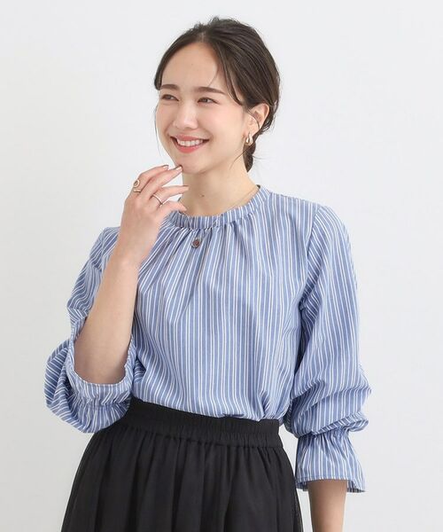 SHOO・LA・RUE / シューラルー シャツ・ブラウス | マルチストライプブラウス | 詳細9