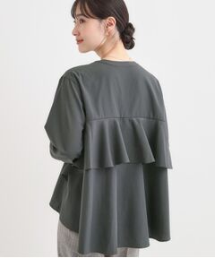 SHOO・LA・RUE / シューラルー シャツ・ブラウス | 後ろフリルシャツ