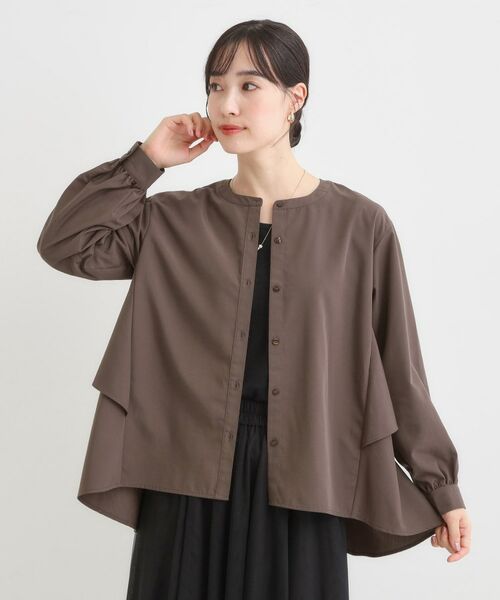 SHOO・LA・RUE / シューラルー シャツ・ブラウス | 後ろフリルシャツ | 詳細10