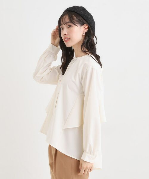 SHOO・LA・RUE / シューラルー シャツ・ブラウス | 後ろフリルシャツ | 詳細2