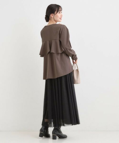 SHOO・LA・RUE / シューラルー シャツ・ブラウス | 後ろフリルシャツ | 詳細9