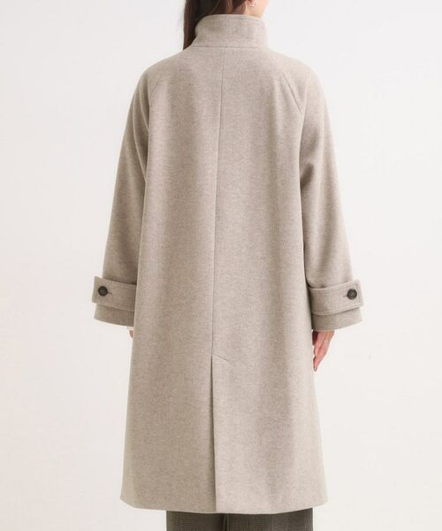 SHOO・LA・RUE / シューラルー その他アウター | 【S-LL】大人のきれいめスタイルに ウール調スタンドロングコート | 詳細15