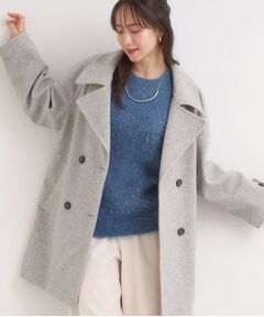 SHOO・LA・RUE / シューラルー その他アウター | 【S-LL/2WAY】こなれきれい ウール調コクーンコート