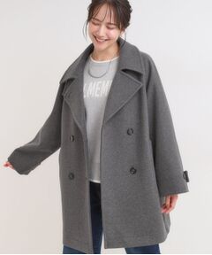 SHOO・LA・RUE / シューラルー その他アウター | 【S-LL/2WAY】こなれきれい ウール調コクーンコート