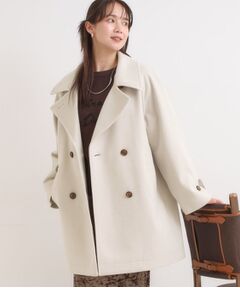 SHOO・LA・RUE / シューラルー その他アウター | 【S-LL/2WAY】こなれきれい ウール調コクーンコート